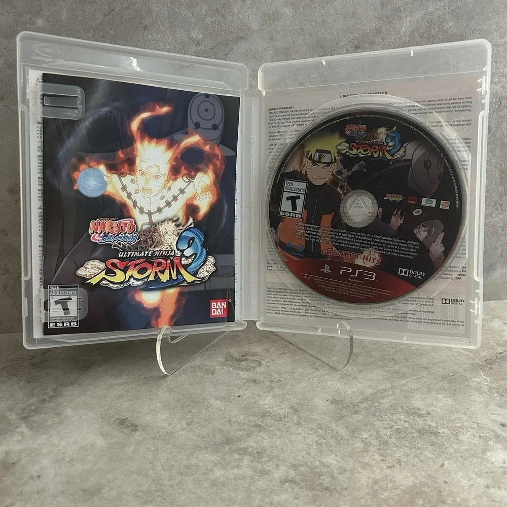 Bandai Naruto Shippuden: Ultimate Ninja Storm 3 PS3 T NTSC-U/C 2013 CIB